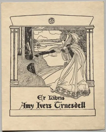 Bookplate: Amy Ivers Truesdell