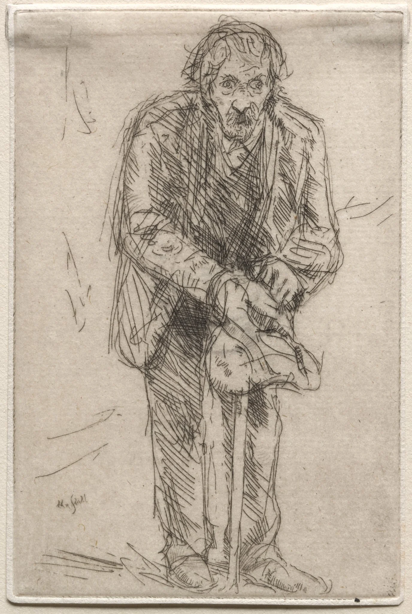 Paris:  The Old Lunatic, by Ernest Haskell, 1910