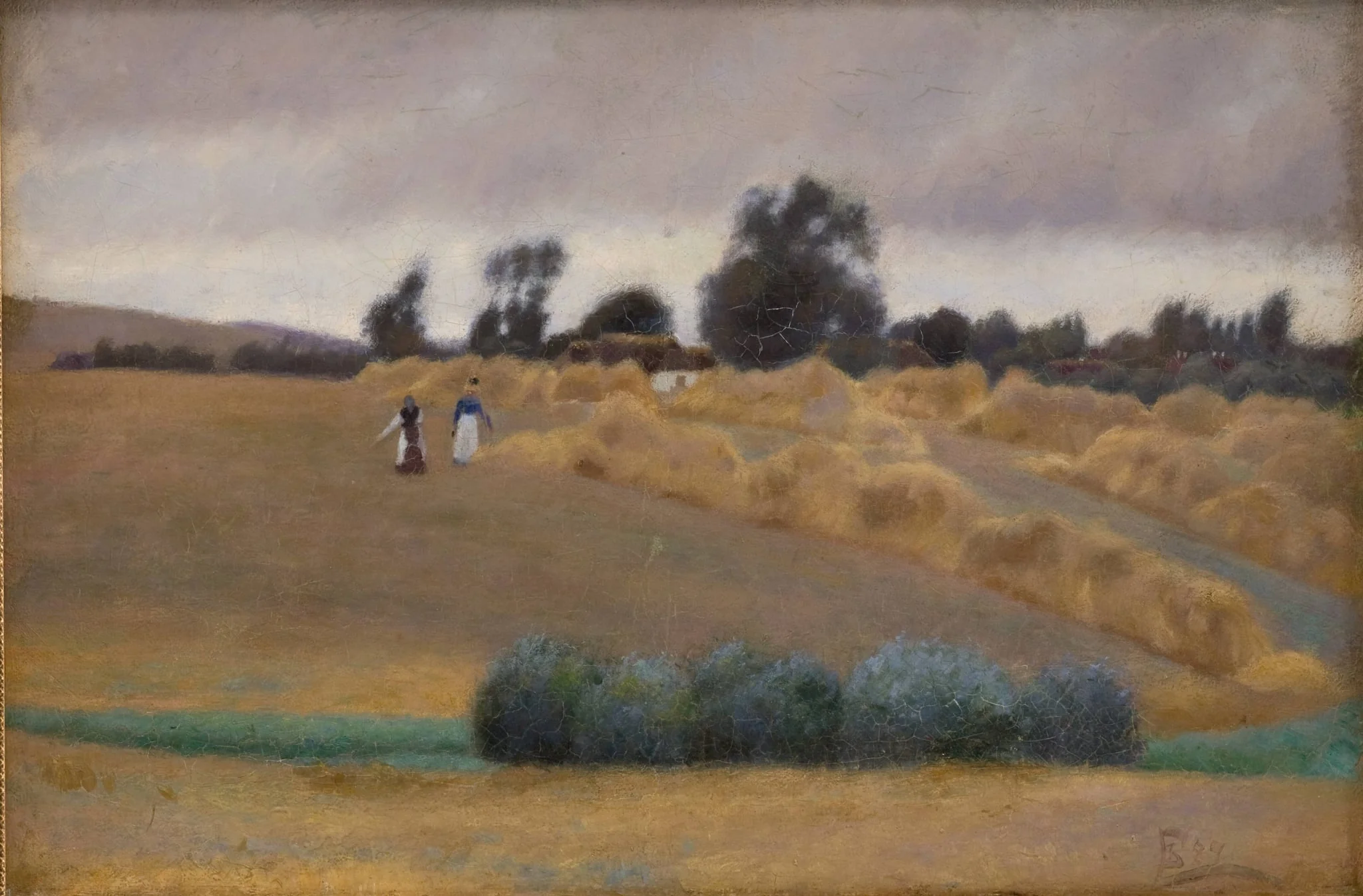 Harvest, by Unknown, 1887