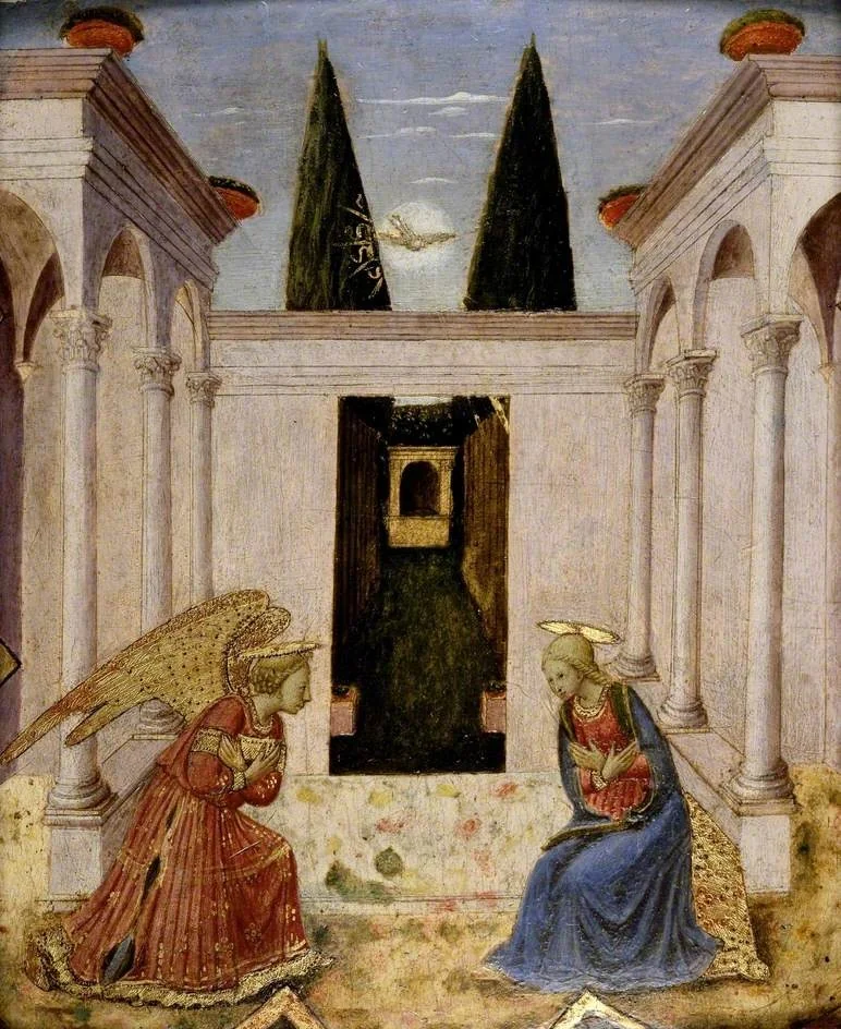 The Annunciation, by Fra Angelico, unspecified