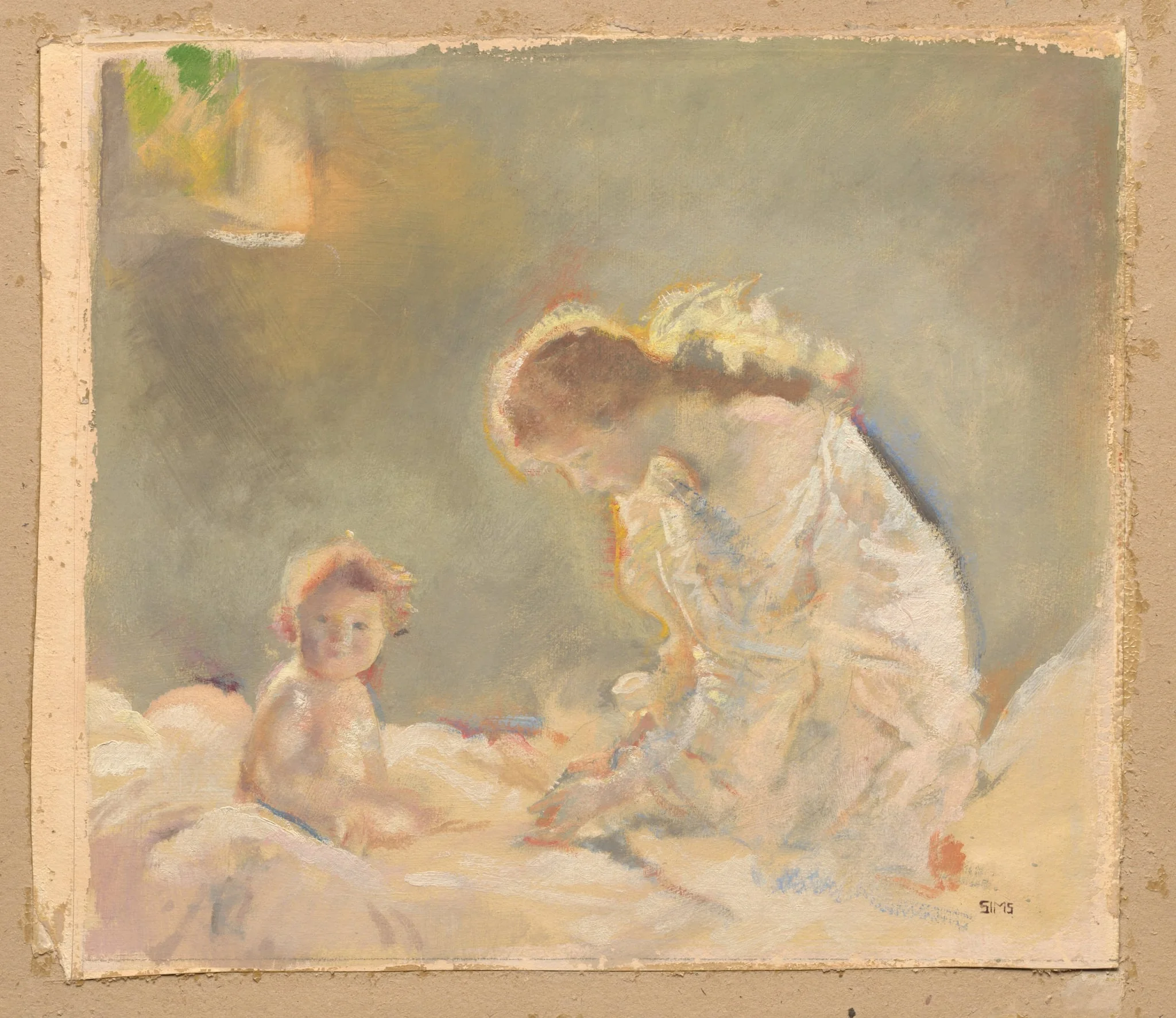 Child Worship, by Charles Sims, 1926