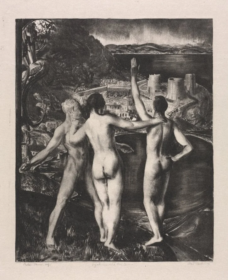 Lychnis and Her Sons, by George Bellows, 1923