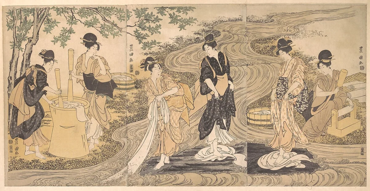 Untitled, by Utagawa Toyokuni I, ink, 1800