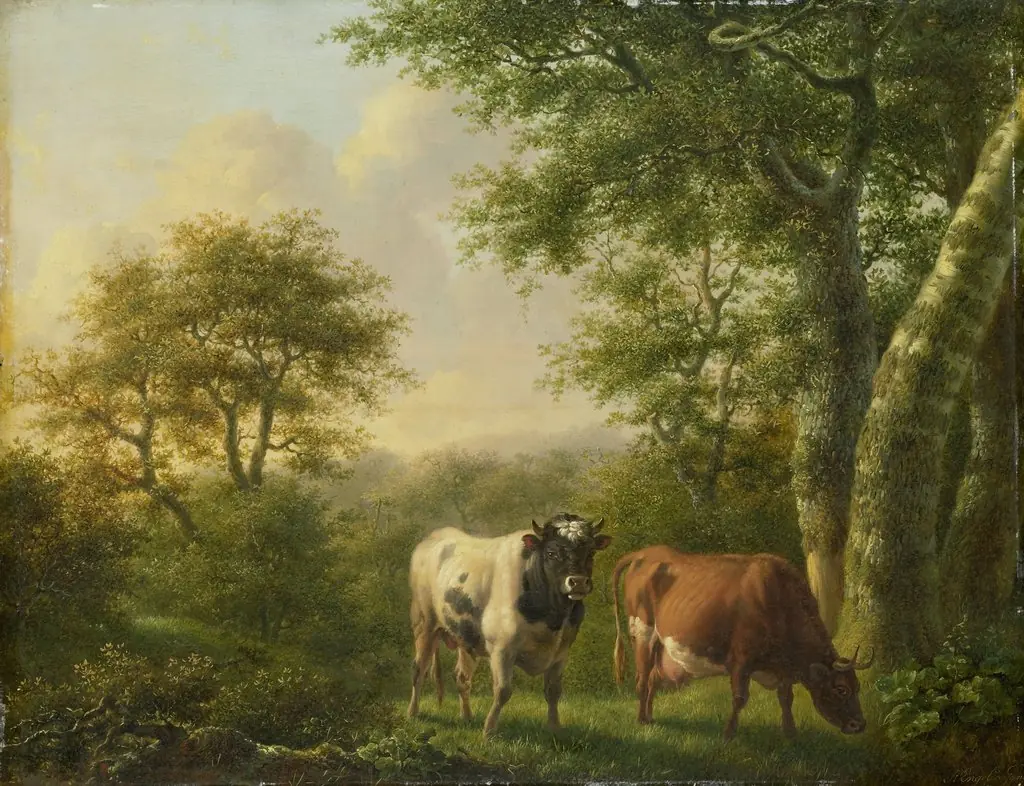 Landscape with Cows