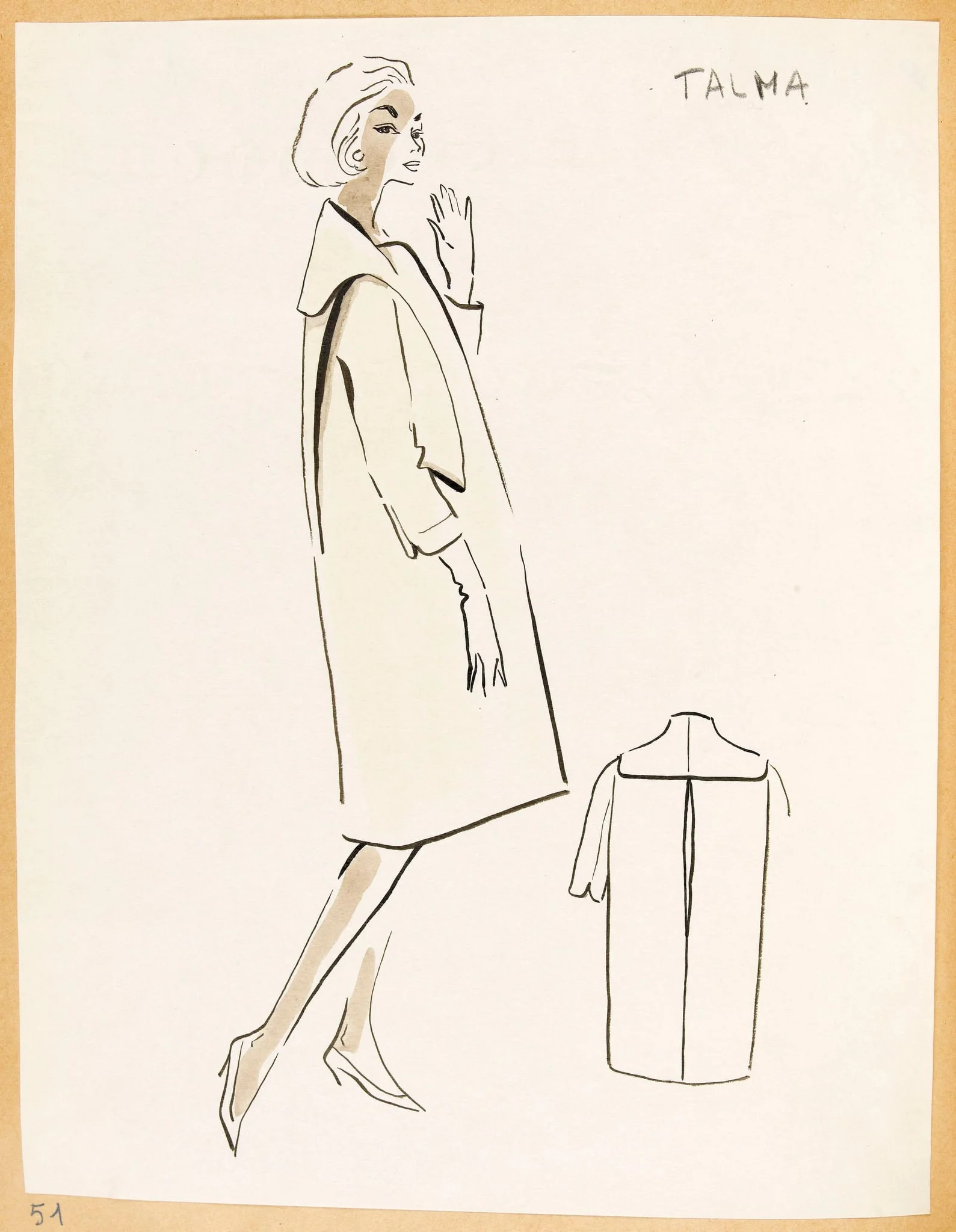 Talma, by Marie-Louise Carven, 1957