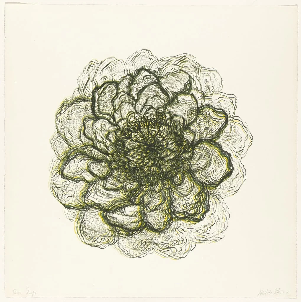 Untitled, by Hedda Sterne, ink, 1967