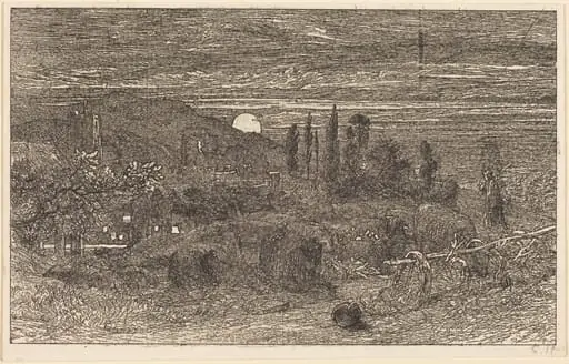 The Rising Moon, or An English Pastoral