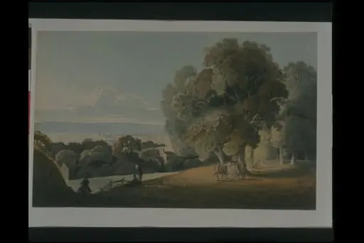 Exeter seen from Alphinton Fields, 1796