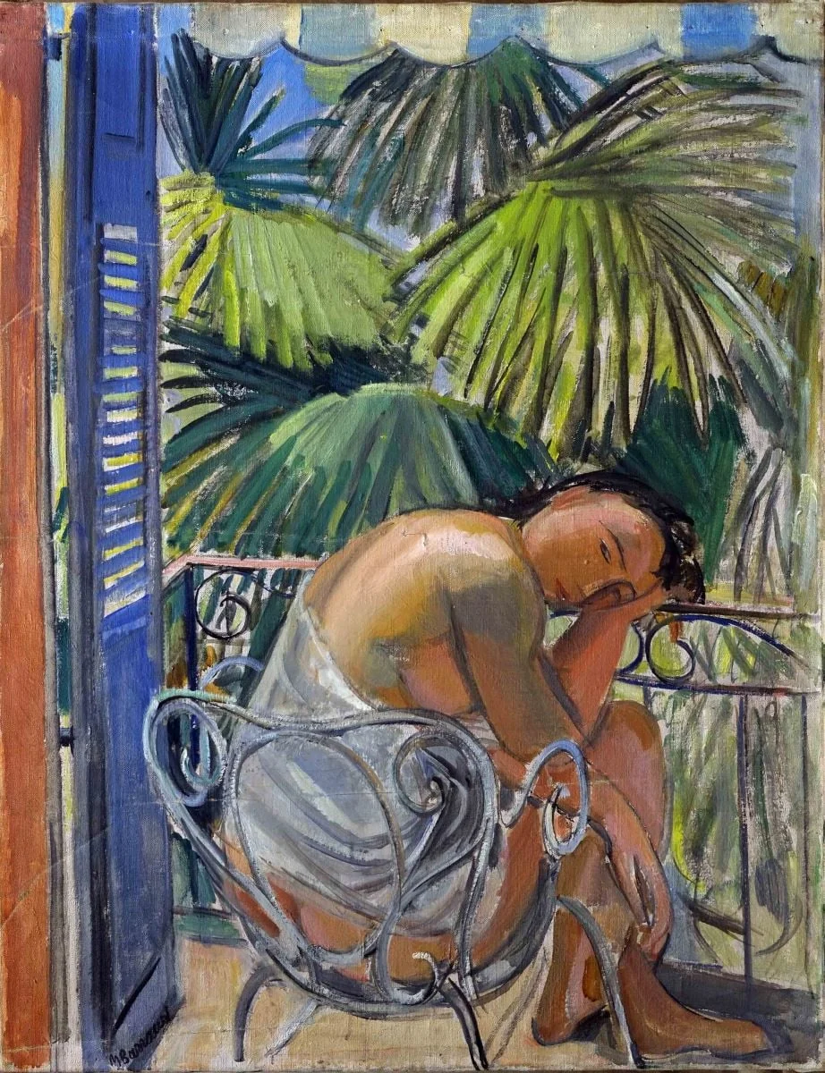 Balconul din Ascona, by Maurice Barraud, unspecified