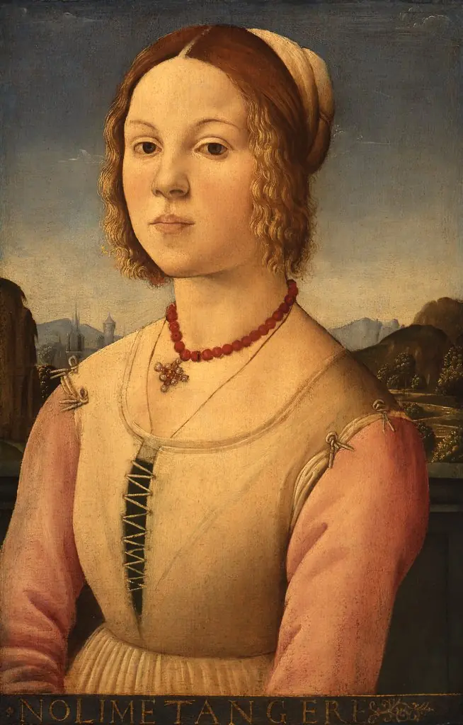 Portrait of a young woman