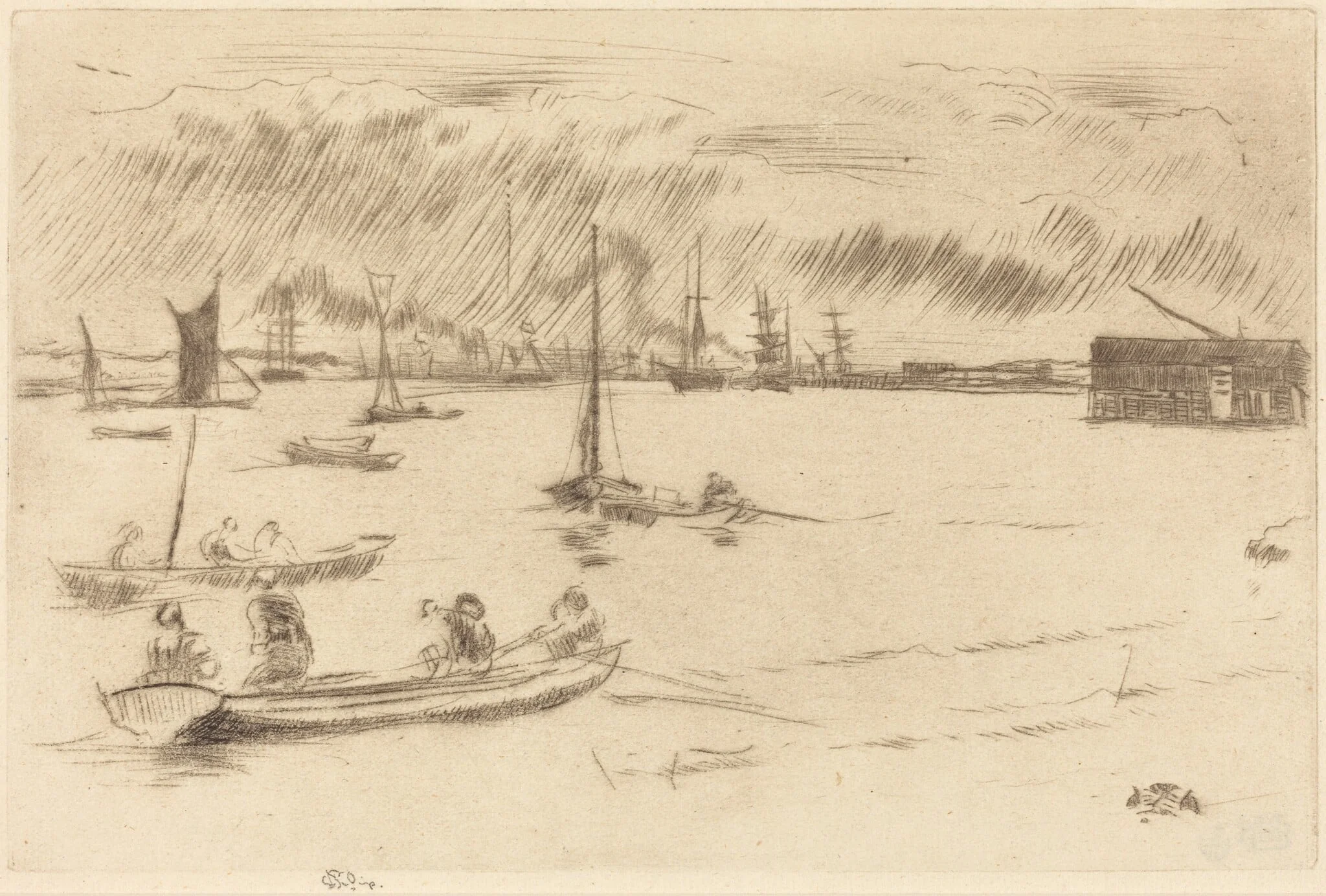 The Thames Towards Erith