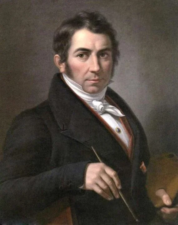 Self-portrait, by Pietro Benvenuti, unspecified, 1837