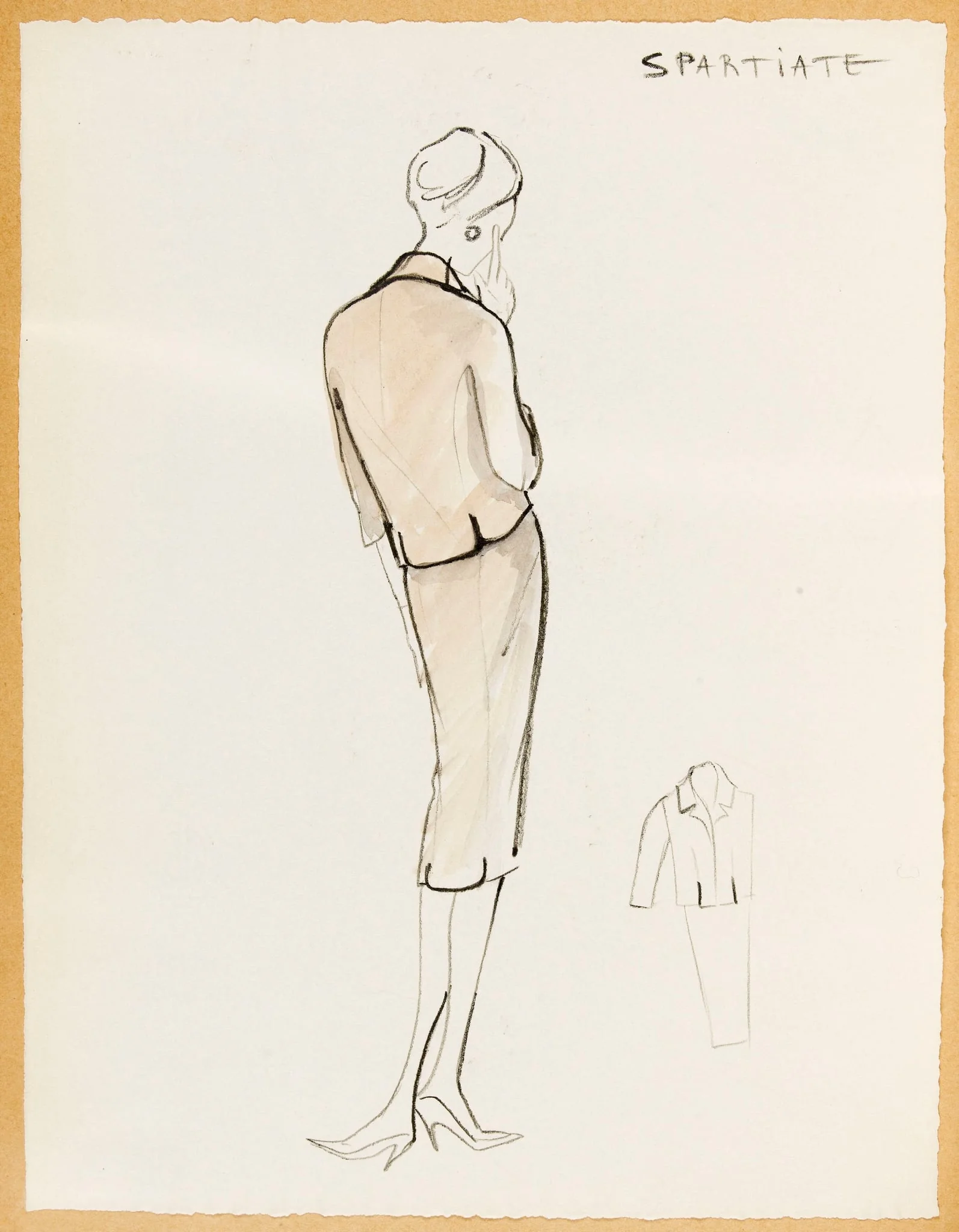 Spartiate, by Marie-Louise Carven, 1957