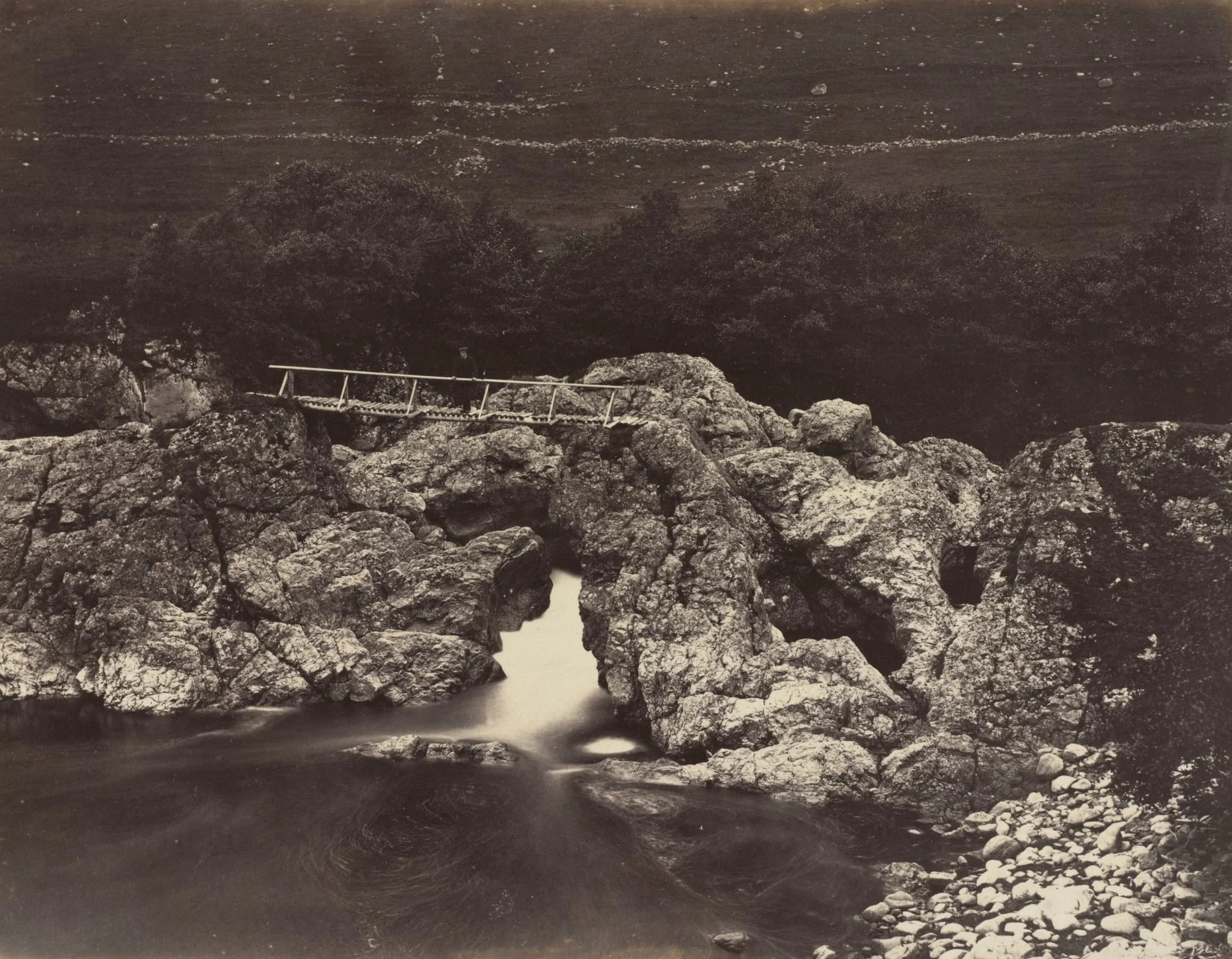 Shepherd's Bridge near Forest Lodge, by James Valentine, 1871