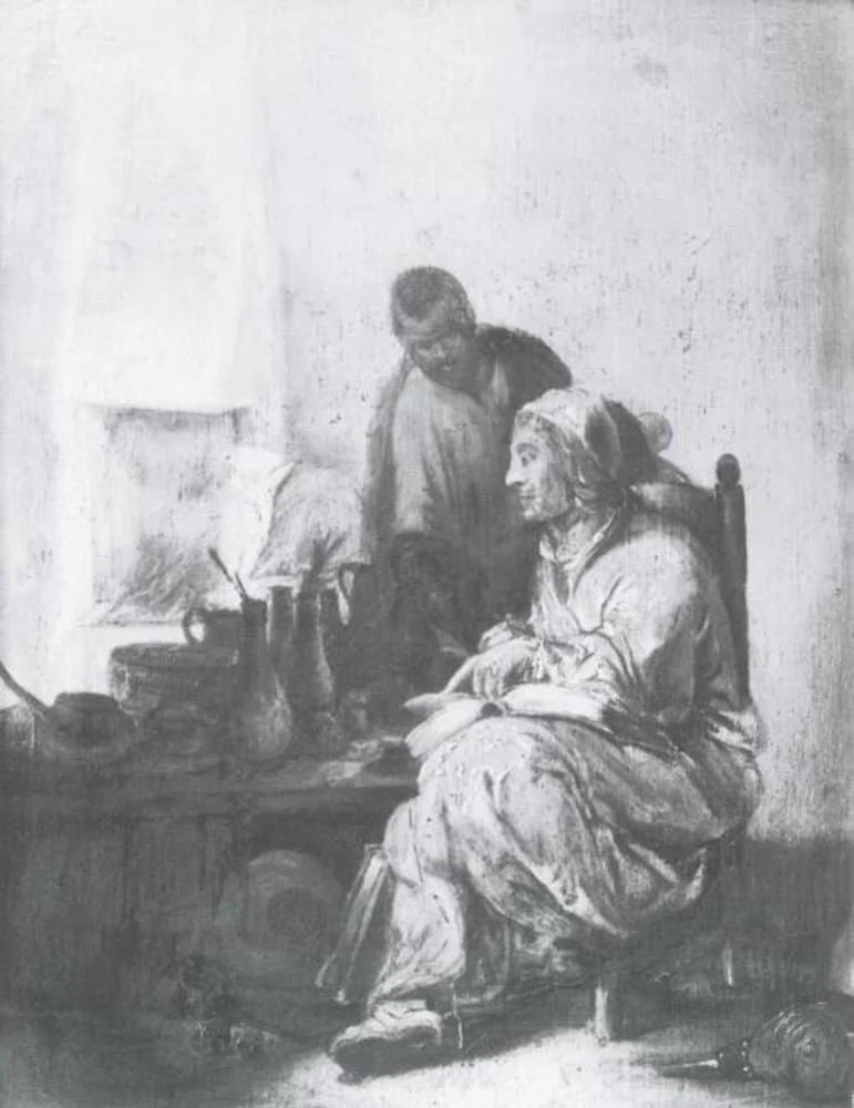Chemist in his Laboratory, by Jan Pynas, oil, 1614