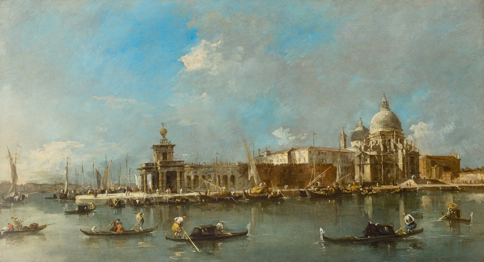 Santa Maria della Salute and the Dogana, Venice