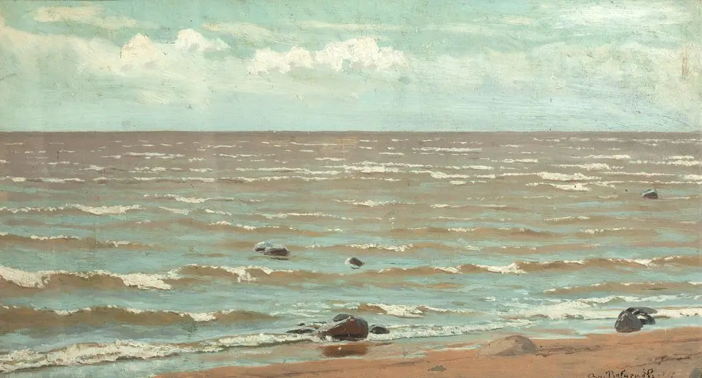 Gulf shore. Terijoki