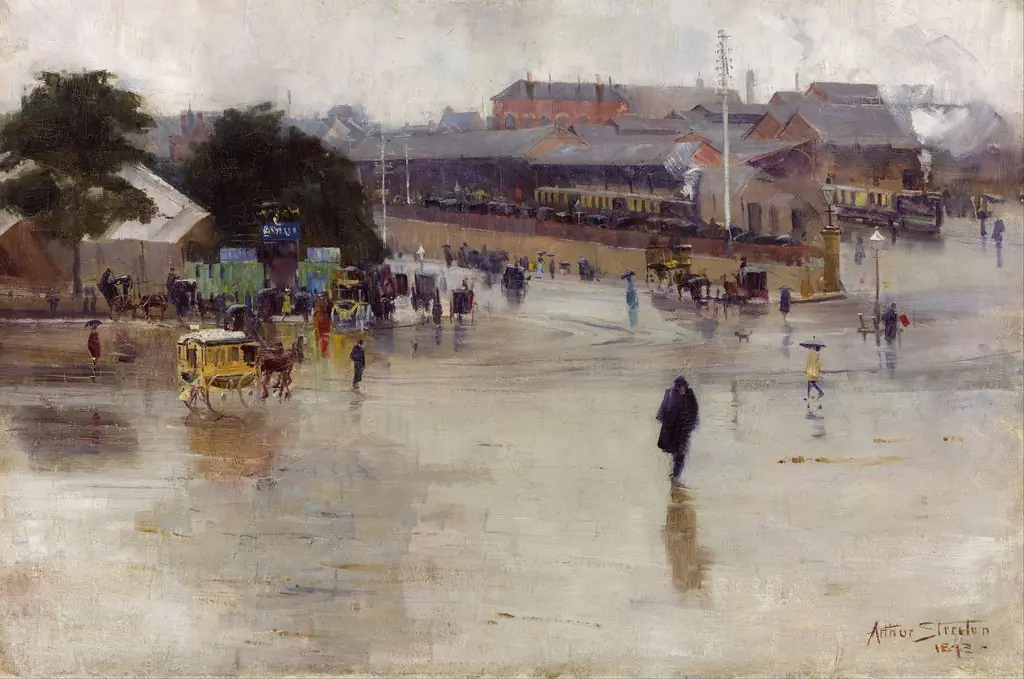 The railway station, Redfern
