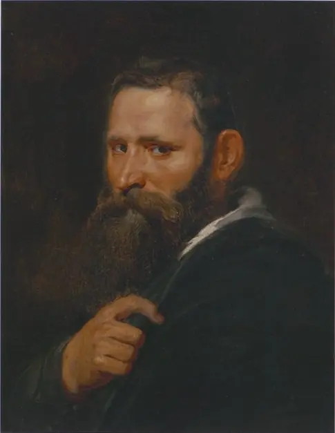 Portrait of a bearded man
