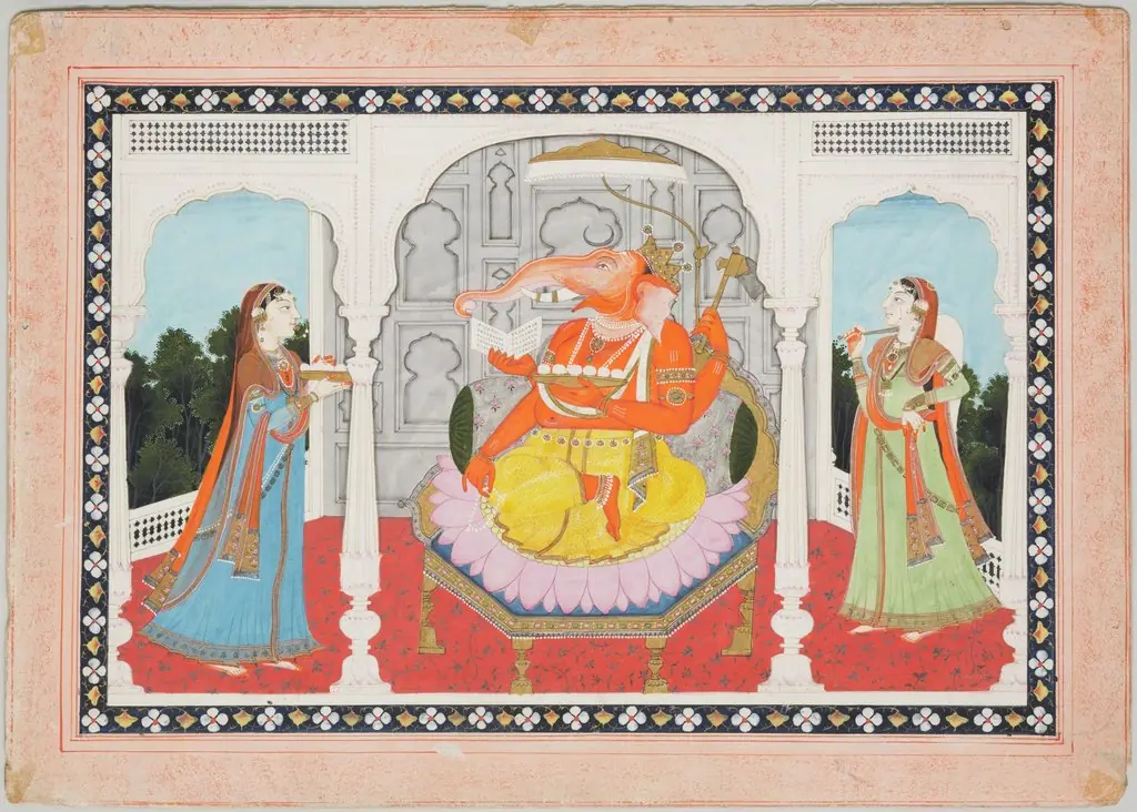 Adoration of Ganesha