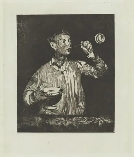 The Boy with Soap Bubbles (L'enfant aux bulles de savon)