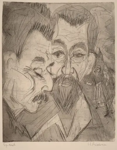 Two Peasant Heads