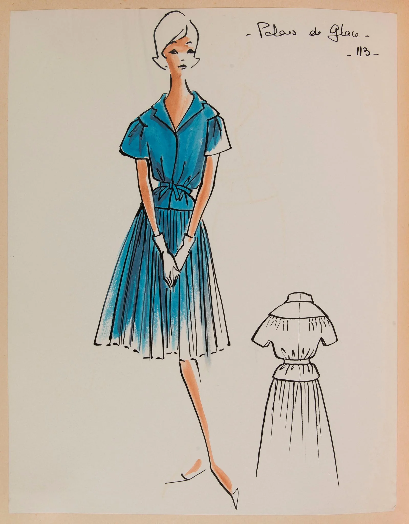 Palais de glace, by Marie-Louise Carven, 1958