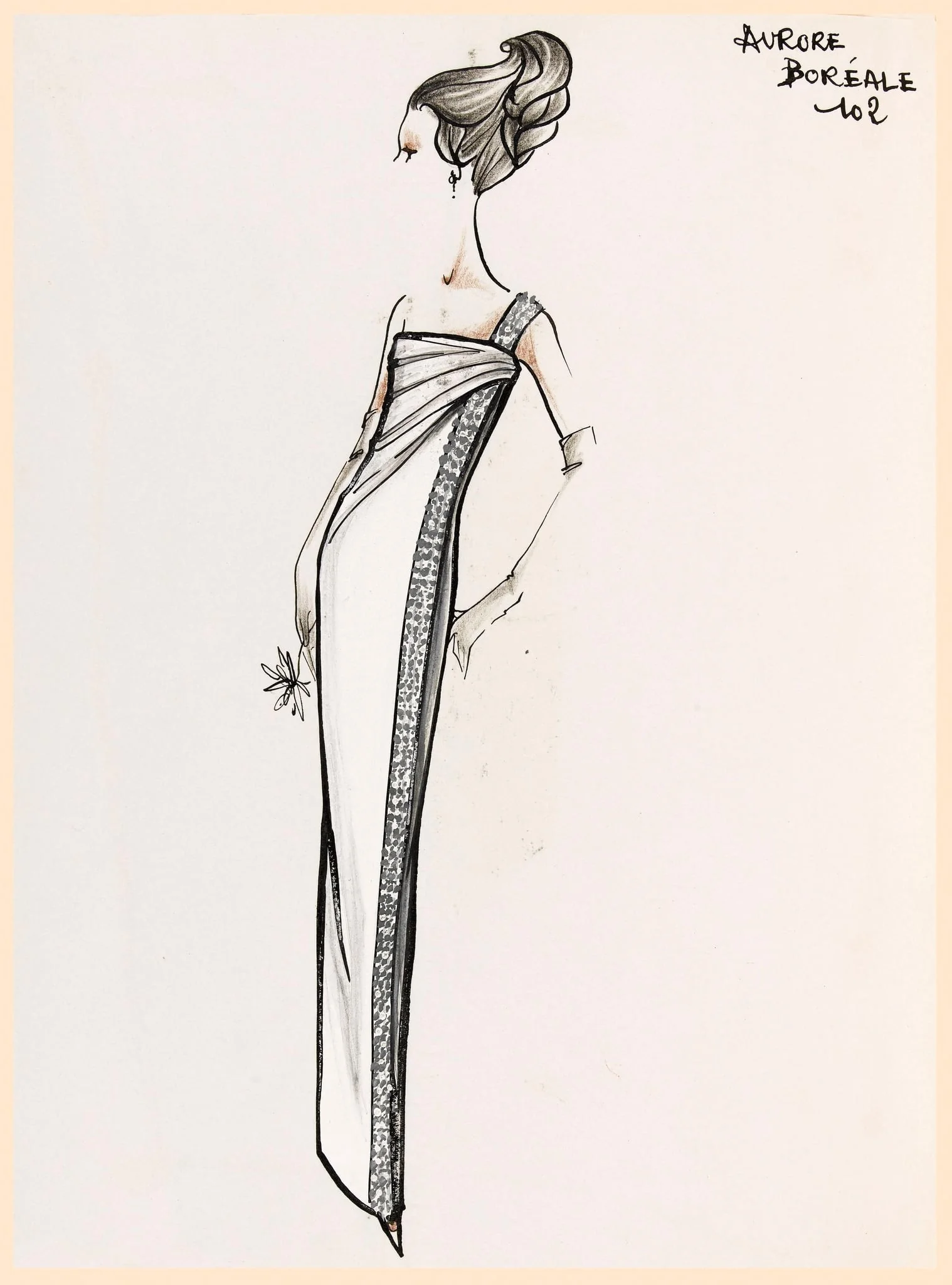 Aurore boréale, by Marie-Louise Carven, 1962