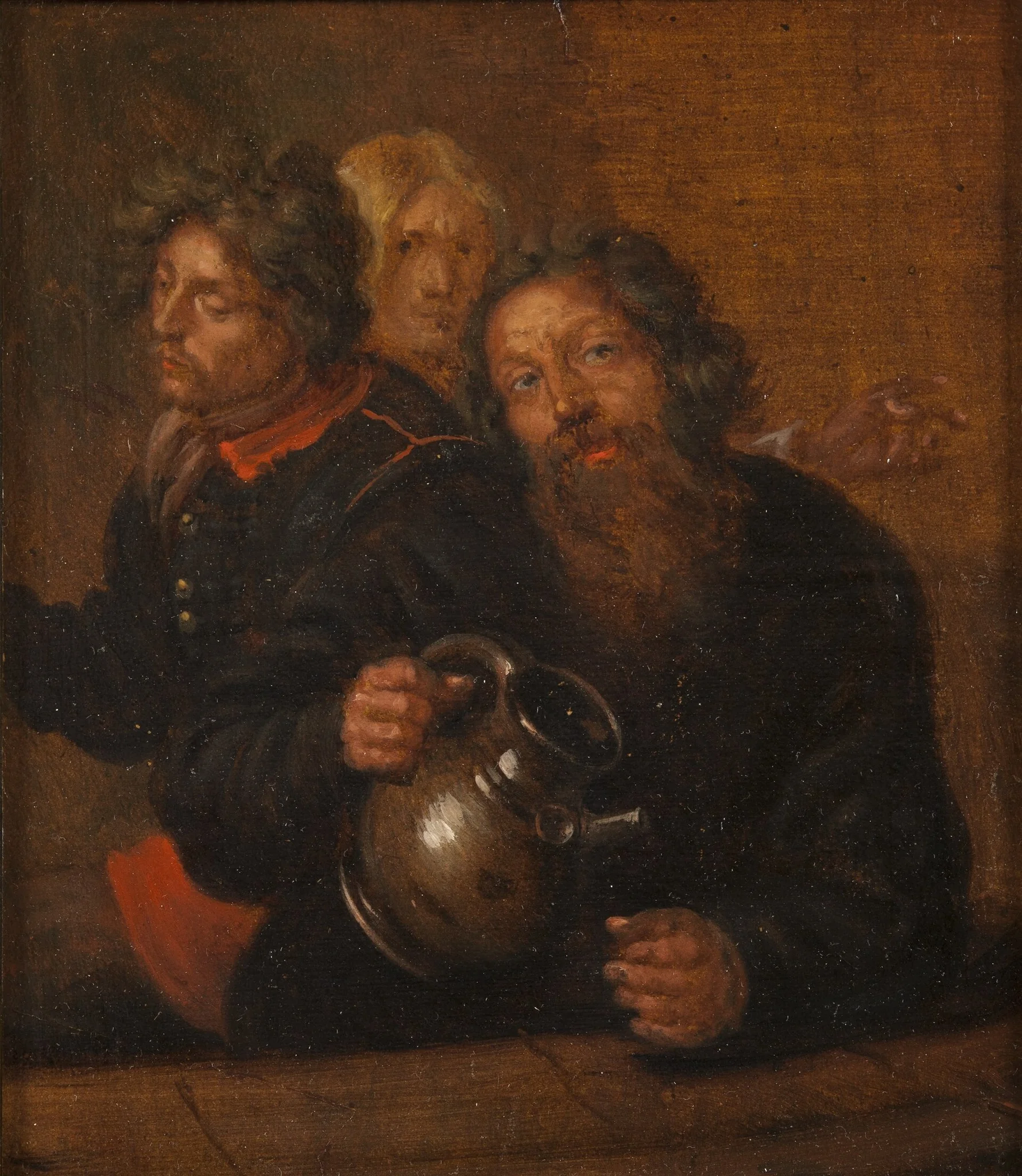 The Well-Master at Medevi and His Sons, by Unknown, unspecified, 1850