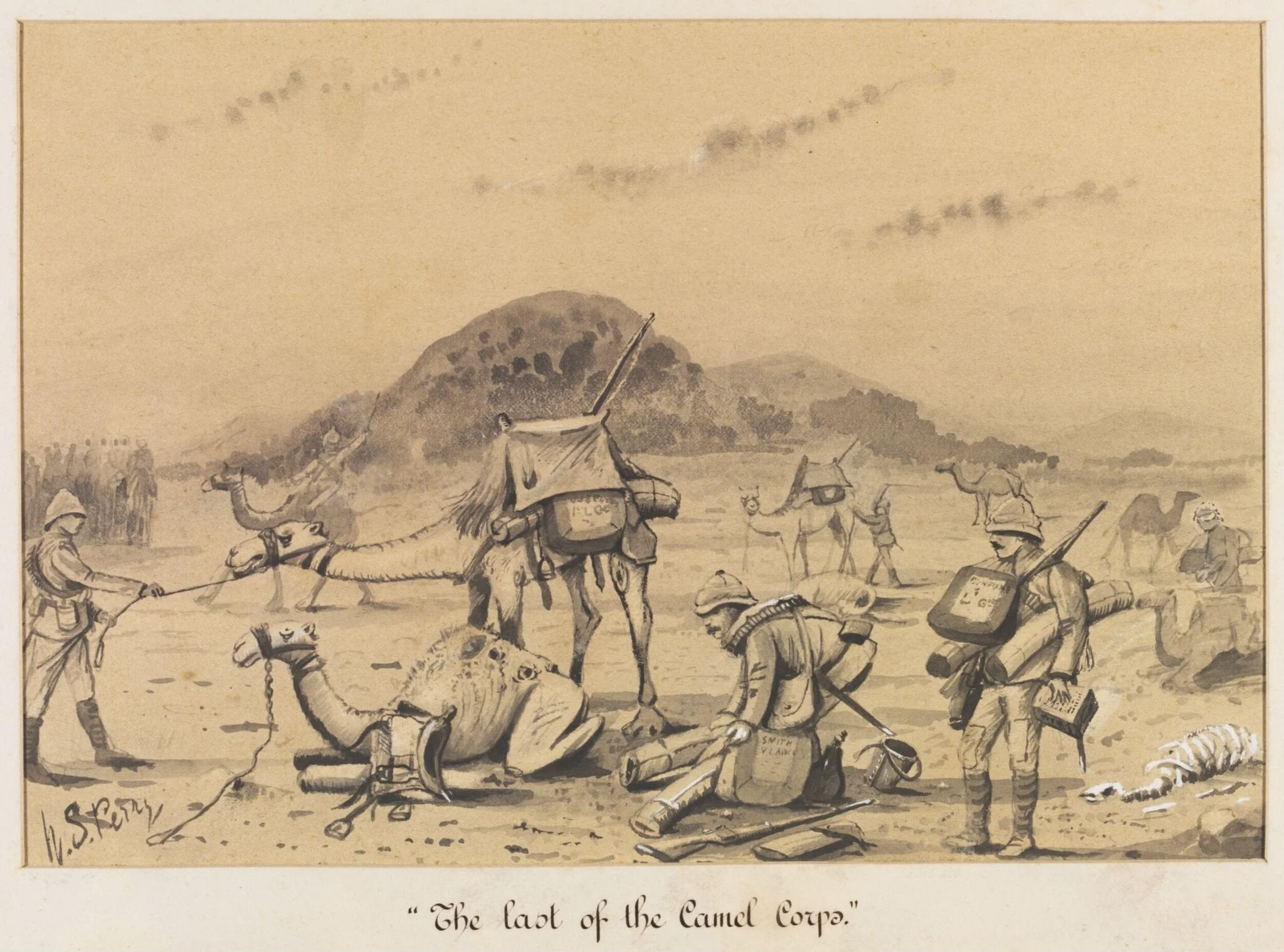 The last of the Camel Corps