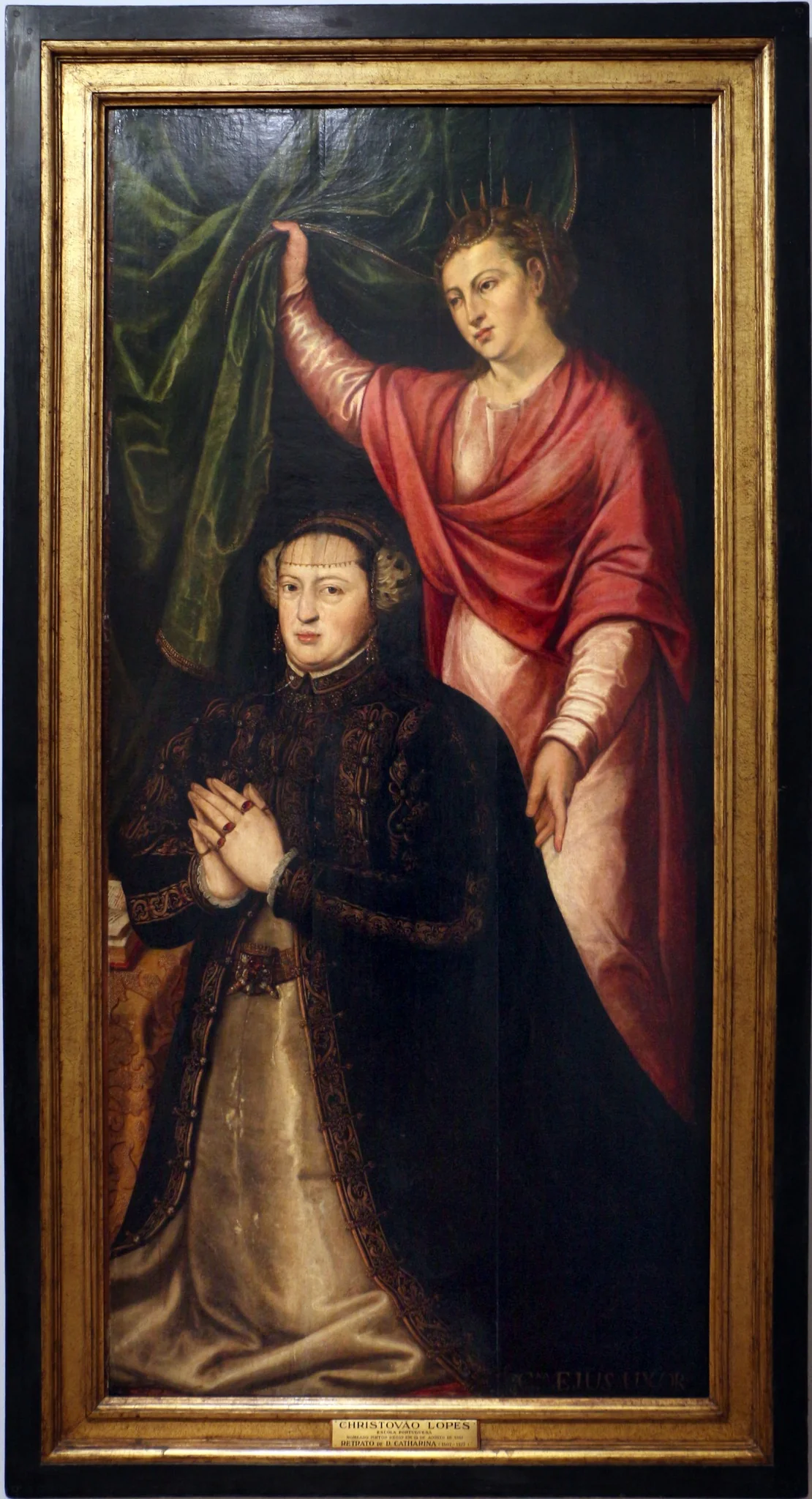 Catherine of Habsberg and St. Catherine of Alexandria altar piece