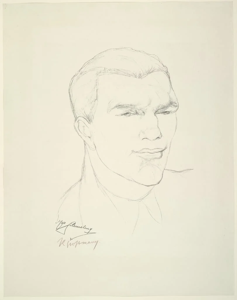 Untitled, by Rudolf Grossmann, ink, 1930