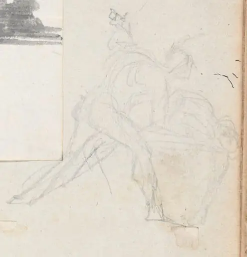 Man Reaching into a Large Basket
