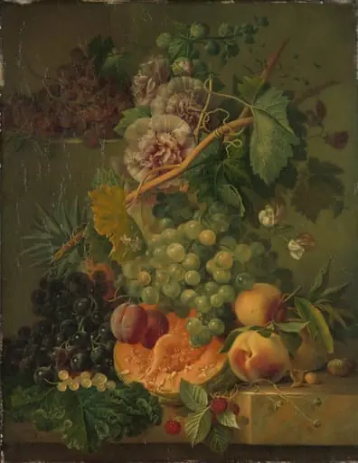 Still Life with Flowers and Fruits
