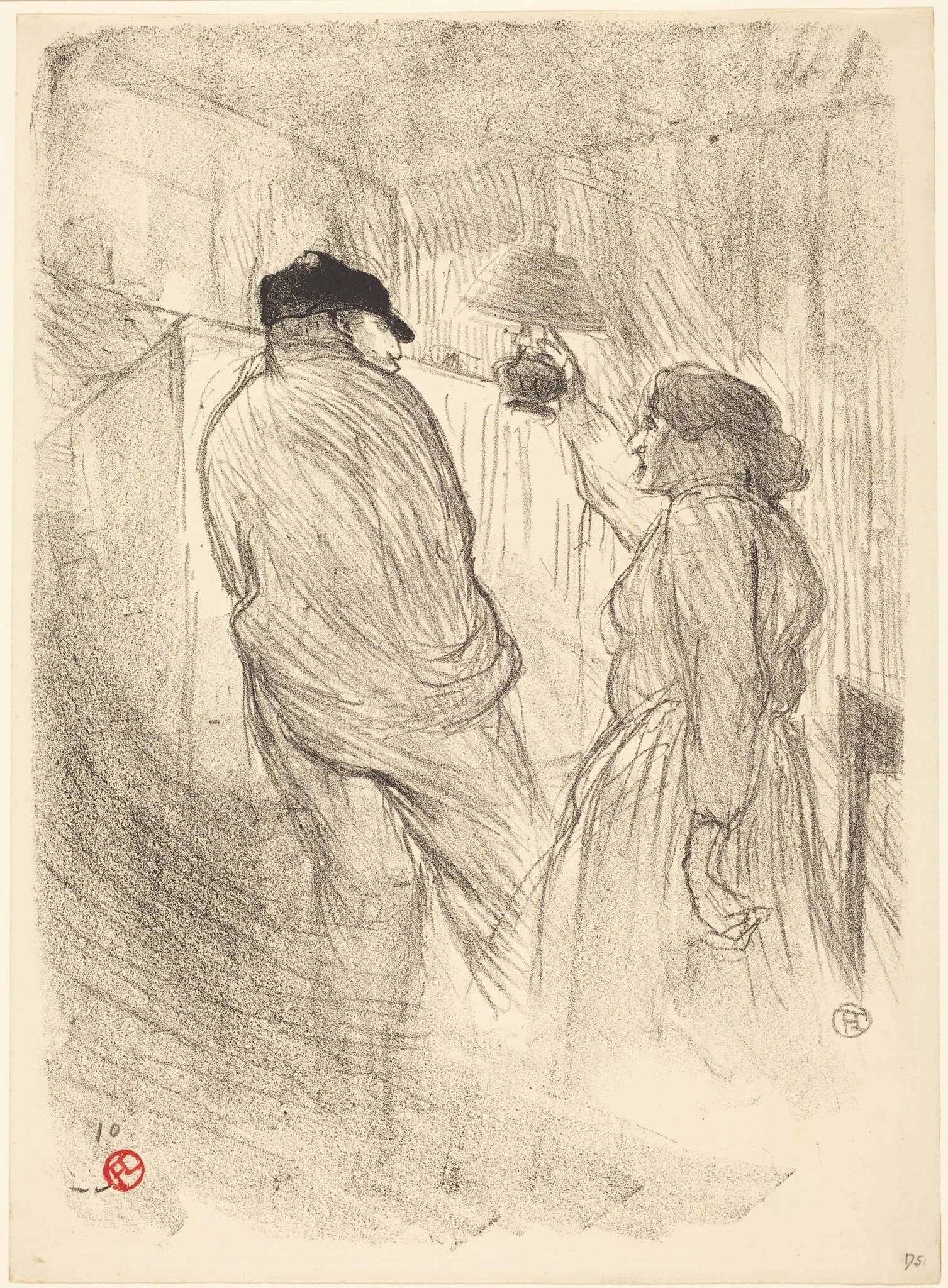 At the Theatre-Libre: Antoine in "L'inquiétude" (Au Théatre-Libre: Antoine dans "L'inquiétude")