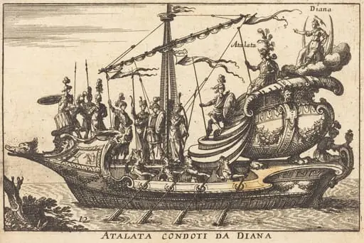 Atalata condoti da Diana