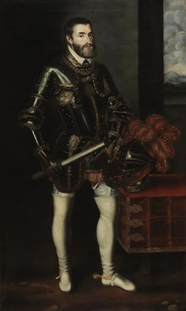 Charles V in Armour