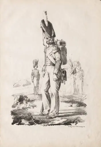 Military Costumes: Infantry Sargent