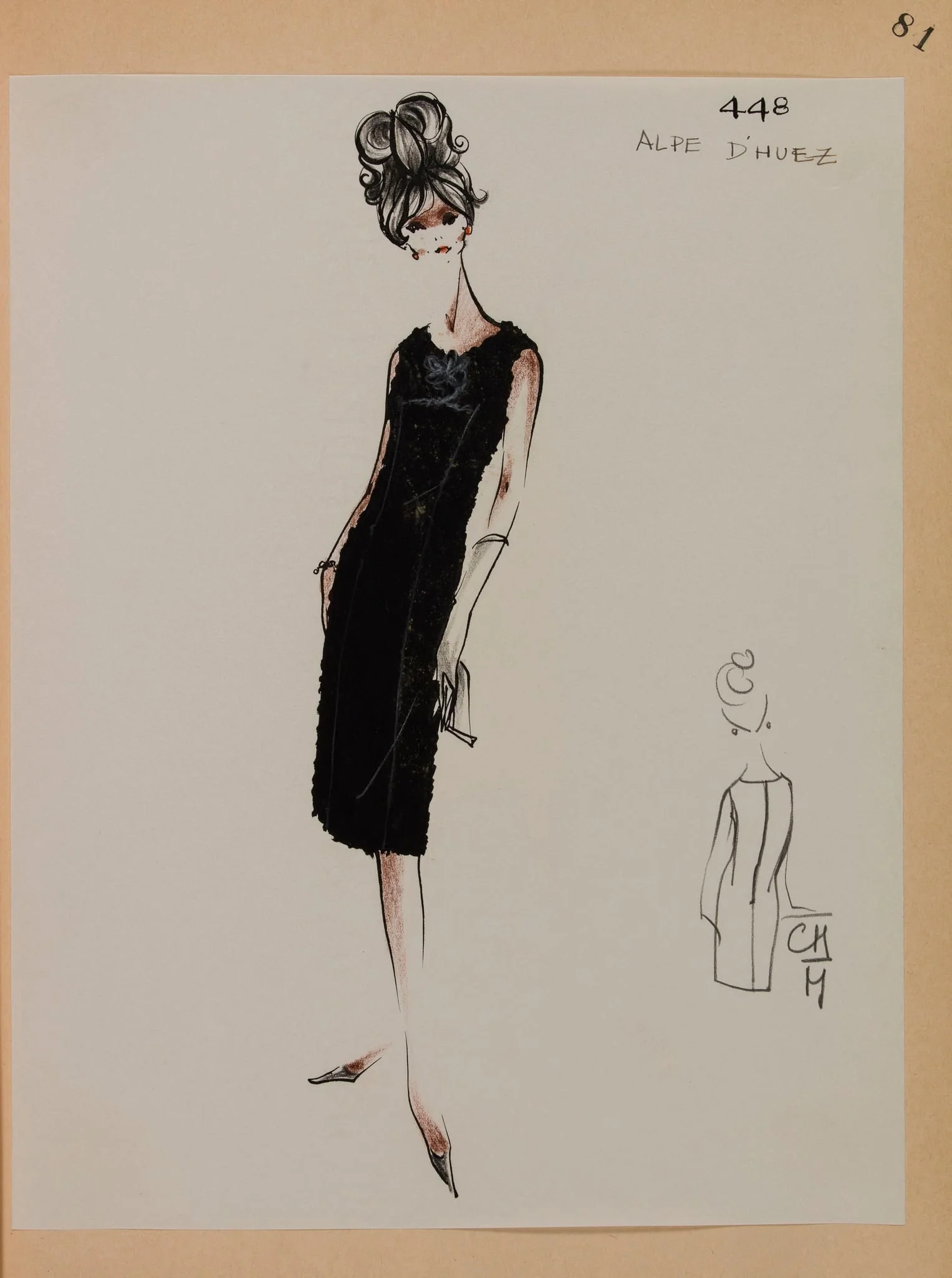 Alpe d'Huez, by Carven, 1963