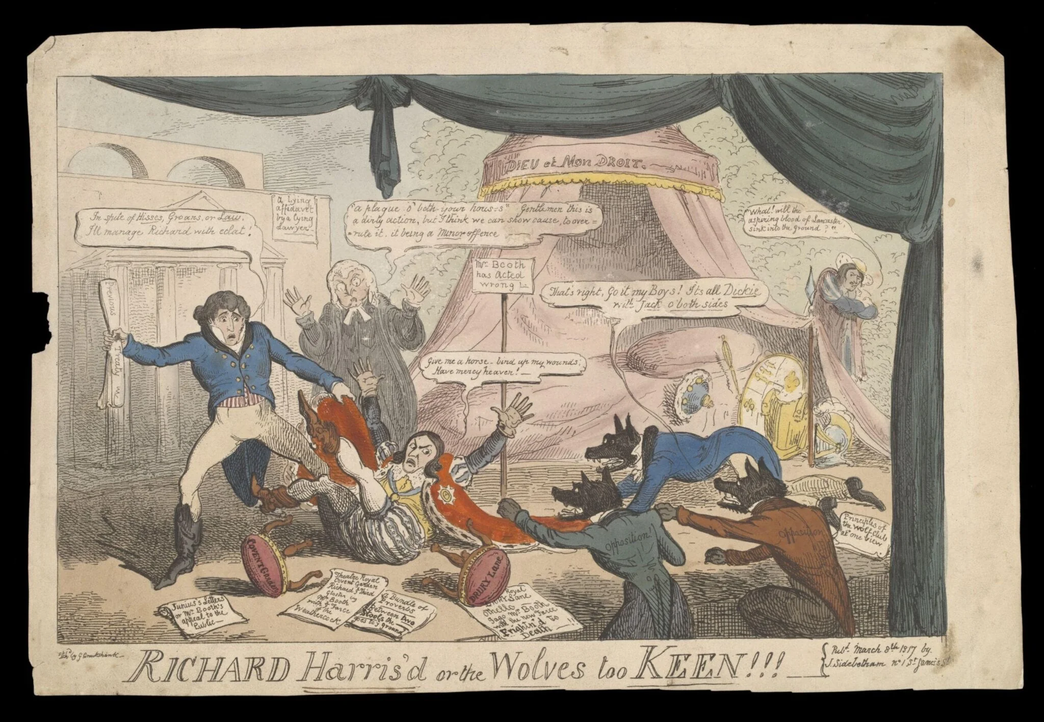 H Beard Print Collection, by George Cruikshank, 8