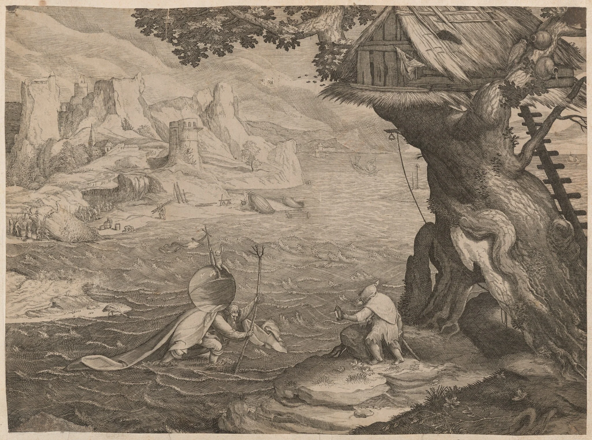 Saint Christopher with the Christ Child