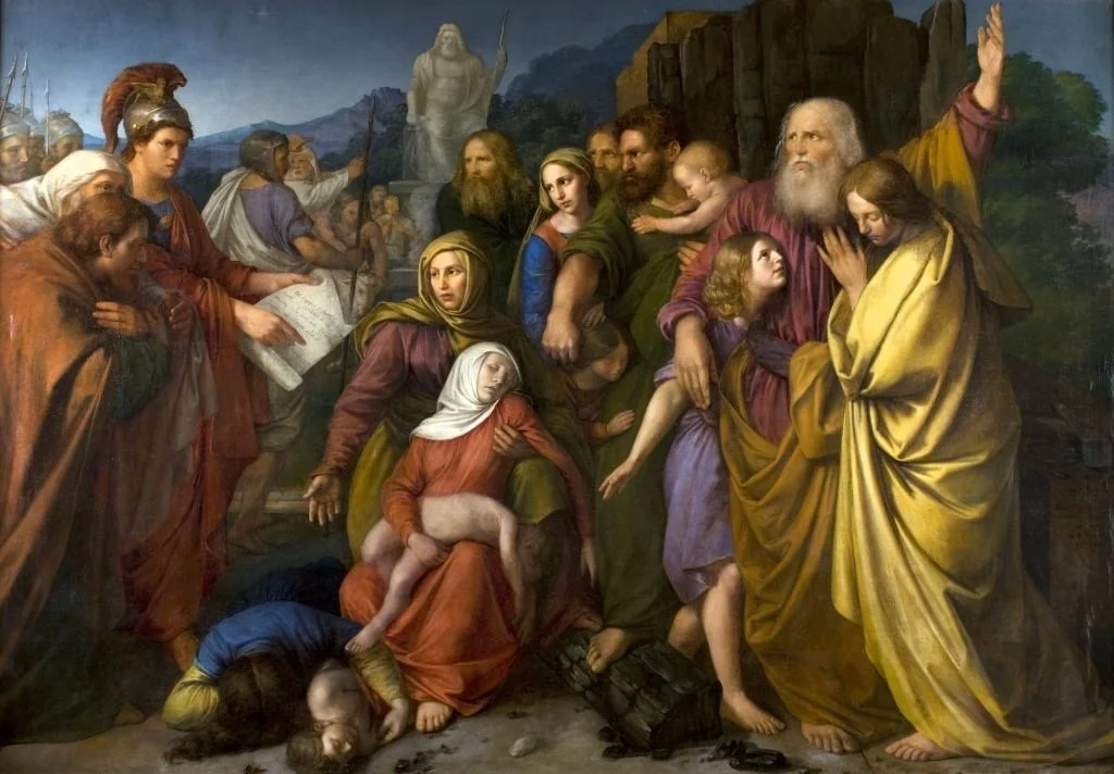 Maccabees, by Wojciech Stattler, oil, 1836