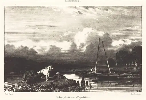 View in England (Vue prise en Angleterre)