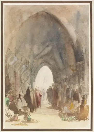 An Eastern Market.