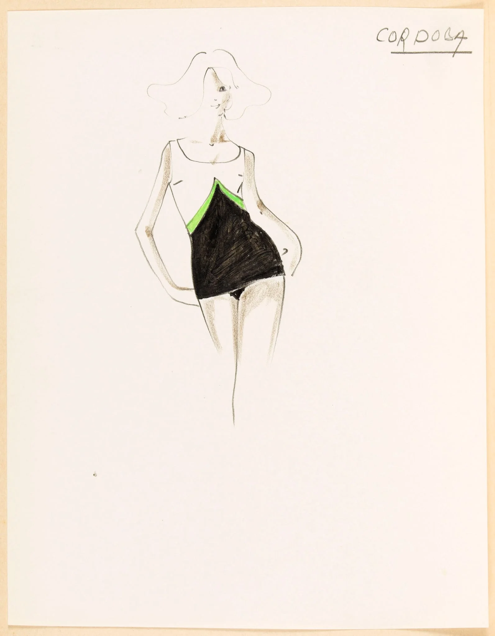 Cordoba, by Marie-Louise Carven, 1964