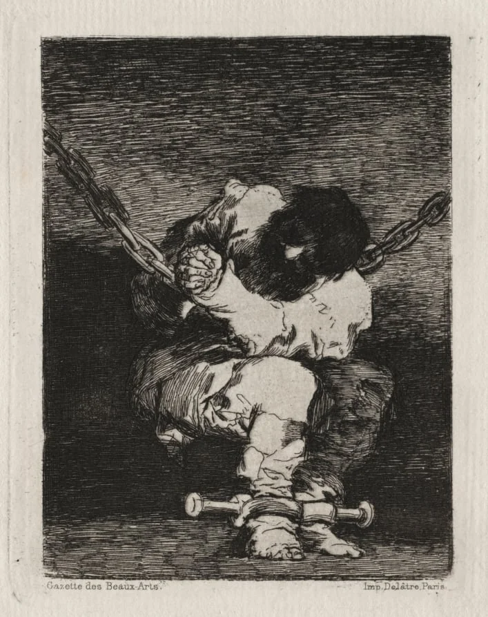The Little Prisoner, by Francisco Goya, 1812