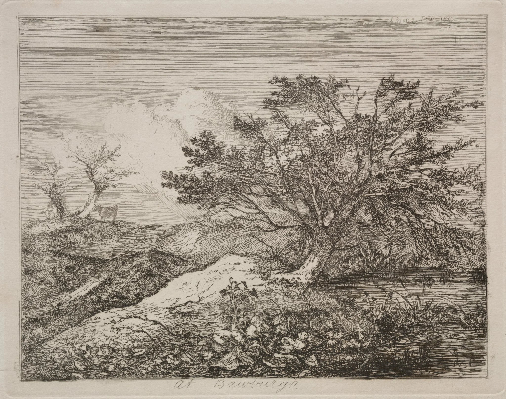 At Bawburgh, by John Crome, 1813