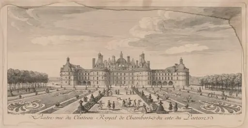 Chateau Chambord from the Gardens