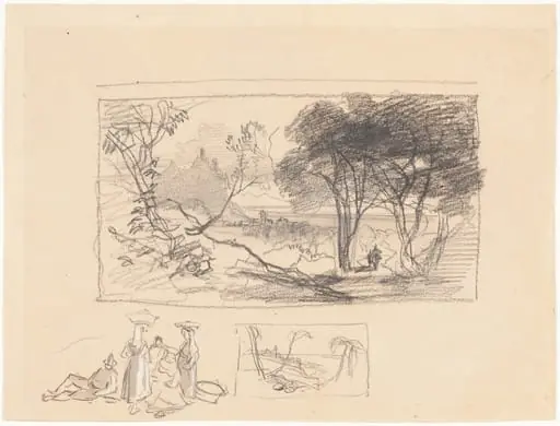 Sketches in Italy [recto]