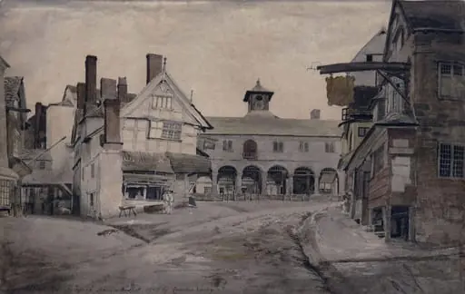 The Market Place, Ross, Herefordshire
